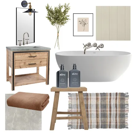 Bathroom Interior Design Mood Board by The Little Home & Design co. on Style Sourcebook