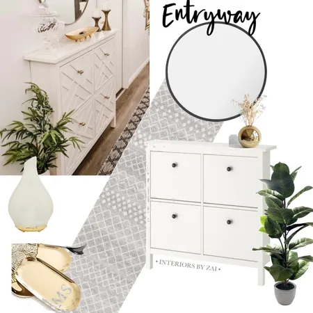 Entryway Interior Design Mood Board by Interiors By Zai on Style Sourcebook