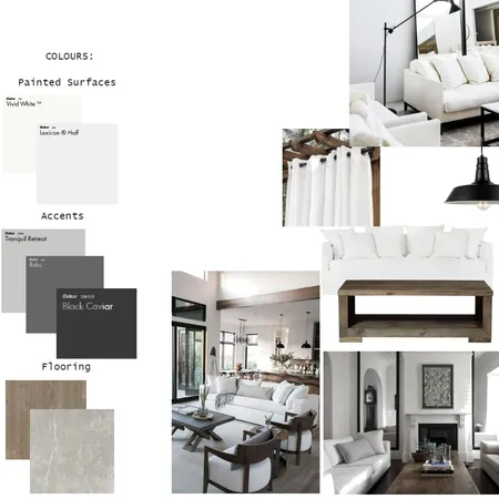 Achromatic Oasis Interior Design Mood Board by Natalie Holland on Style Sourcebook