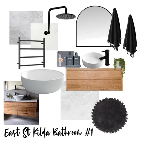 St Kilda Bath #1 Interior Design Mood Board by EARP BROS on Style Sourcebook