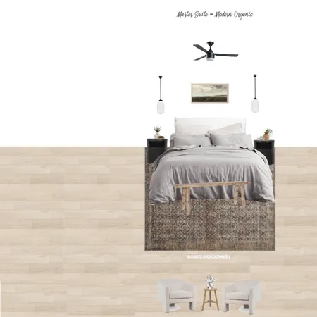 Master Suite - Modern Organic (Billie - Honigold - Boucle Chair) Interior Design Mood Board by Casa Macadamia on Style Sourcebook