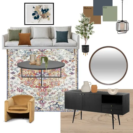 Bold Lounge Room Interior Design Mood Board by Her Abode Interiors on Style Sourcebook