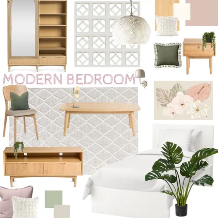 MODERN GIRL ROOM Interior Design Mood Board by amany5666 on Style Sourcebook