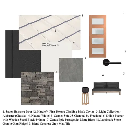 Exterior Interior Design Mood Board by shelly_bolden