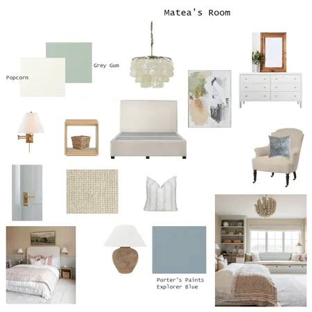 Mateas Room Interior Design Mood Board by Creative Solutions