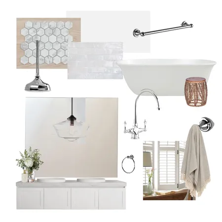Silkyoak main bathroom Interior Design Mood Board by KH Designed on Style Sourcebook
