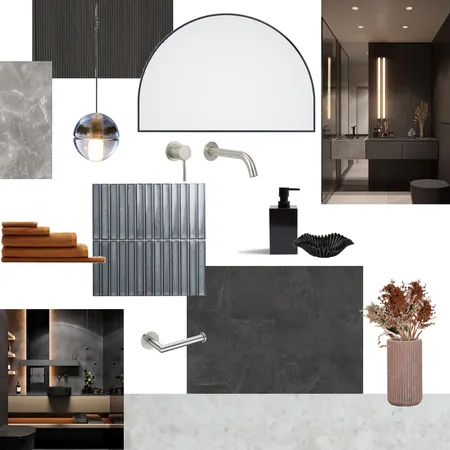 Daniela's Powder Room Mood Board 2 Interior Design Mood Board by AJ Lawson Designs on Style Sourcebook