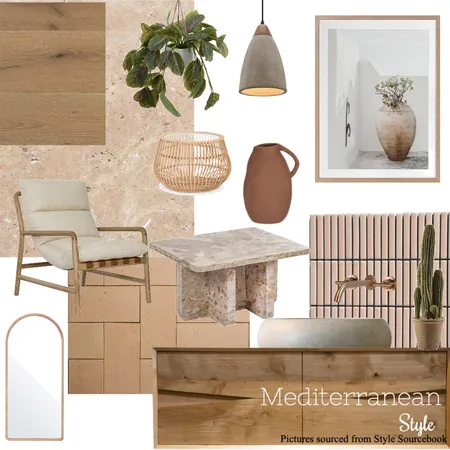 Mediterranean Interior Design Mood Board by Sarah Harrington-Smith on Style Sourcebook