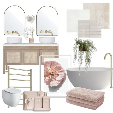Ensuite Interior Design Mood Board by SammyL on Style Sourcebook