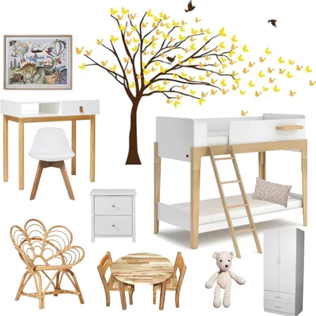 Decija soba Interior Design Mood Board by jelena94 on Style Sourcebook