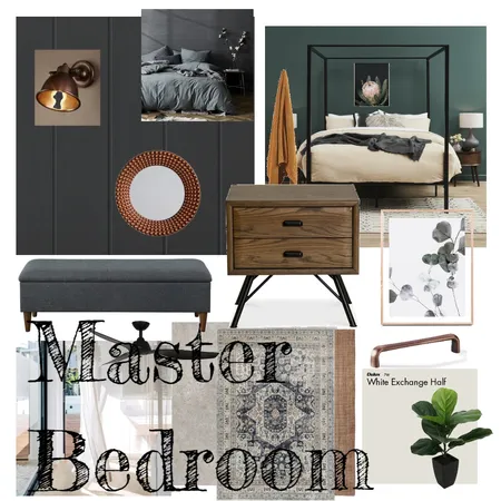 Main Bedroom Interior Design Mood Board by Shellby on Style Sourcebook