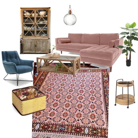 אופציה לסלון של חיה Interior Design Mood Board by michalwk on Style Sourcebook