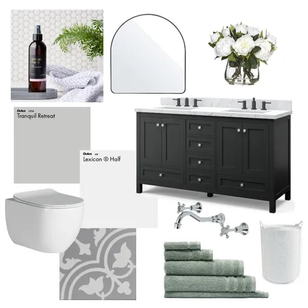 Powder room Interior Design Mood Board by Botanic Interiors on Style Sourcebook
