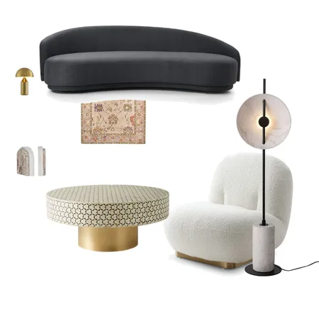 Hollywood Glamour Interior Design Mood Board by Studio Vincent on Style Sourcebook