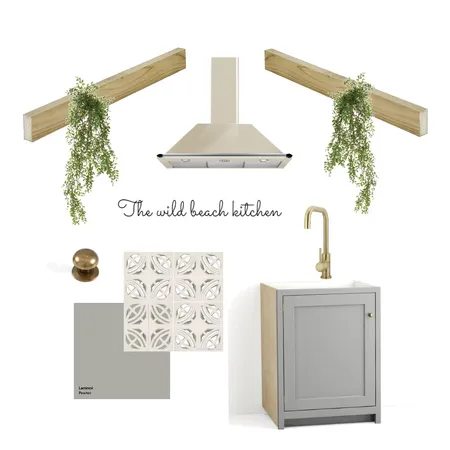 The Wild Beach Kitchen Interior Design Mood Board by creative grace interiors on Style Sourcebook