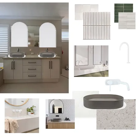 Bathroom Interior Design Mood Board by Little Design Studio on Style Sourcebook
