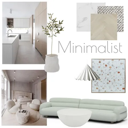 Minimalist Interior Design Mood Board by Phoebe Kenelley on Style Sourcebook