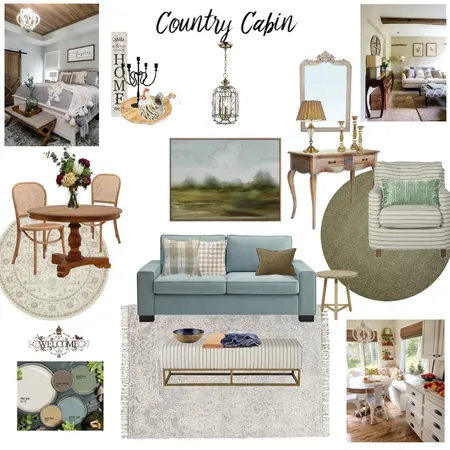 Country Cabin Interior Design Mood Board by Lucey Lane Interiors on Style Sourcebook