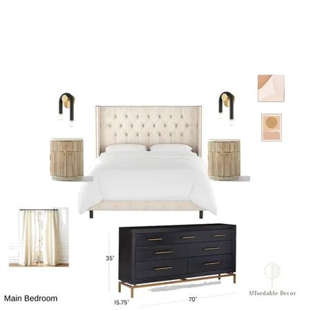 e bedroom Interior Design Mood Board by Affordable Decor  SLC -  Interior Decorating Services on Style Sourcebook