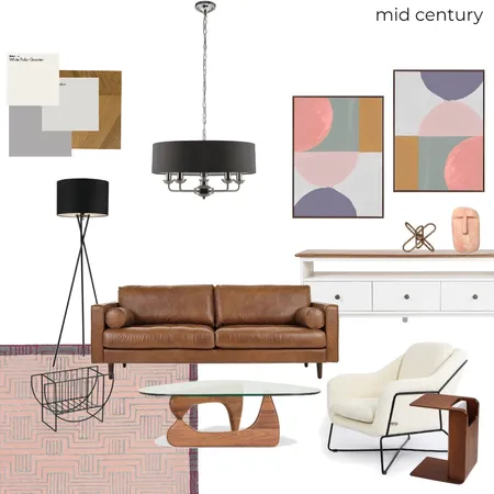 Mid Century Interior Design Mood Board by Geetika Shah on Style Sourcebook