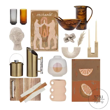 Newport kitchen shelves Interior Design Mood Board by Sisu Styling on Style Sourcebook