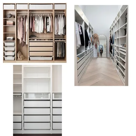 Walk in robe Interior Design Mood Board by CassandraHartley on Style Sourcebook