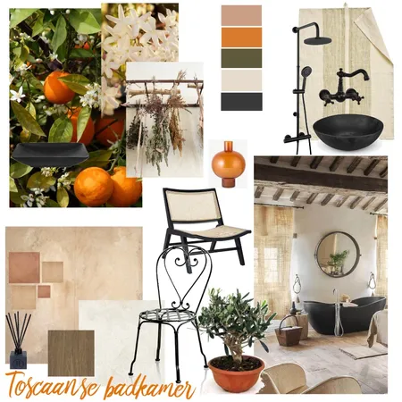 Tuscan Bathroom Interior Design Mood Board by Jale on Style Sourcebook