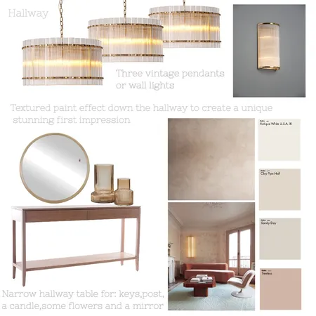 Molly's Home: Hallway Interior Design Mood Board by Elisenda Interiors on Style Sourcebook