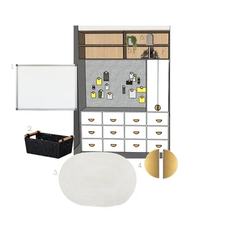 Material Room Interior Design Mood Board by demimariedesigns on Style Sourcebook