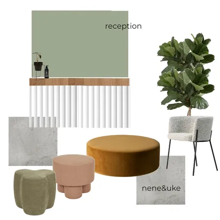 Reception Interior Design Mood Board by nene&uke on Style Sourcebook
