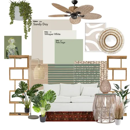 1st Mood Board - Natural Bohemian Interior Design Mood Board by Naomi-Ashley Mimba on Style Sourcebook
