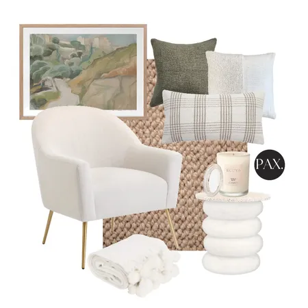 Cozy Reading Nook Interior Design Mood Board by PAX Interior Design on Style Sourcebook