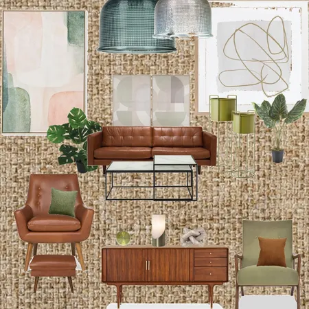 Mid Century 1 Interior Design Mood Board by MATSANFEI on Style Sourcebook