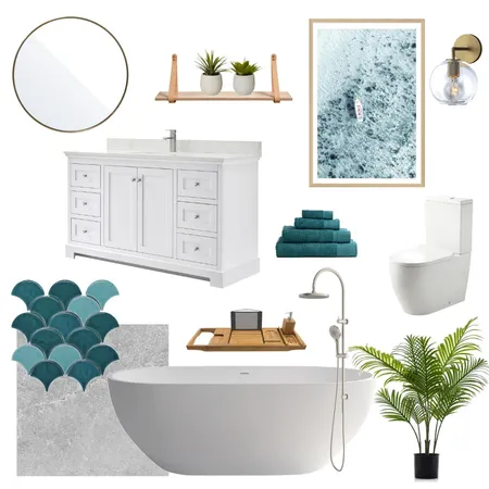 Ensuite Interior Design Mood Board by MelJSutton on Style Sourcebook