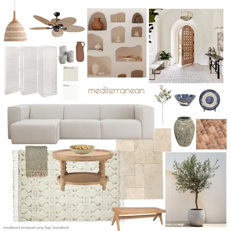 mediterranean moodboard 1 Interior Design Mood Board by Emma Hurrell Interiors on Style Sourcebook