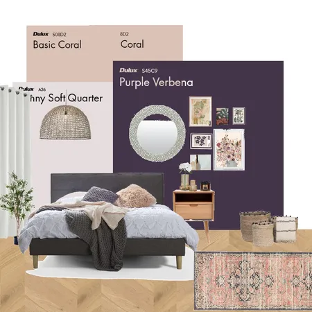 Purple bedroom 1 Interior Design Mood Board by Blueberryvik on Style Sourcebook