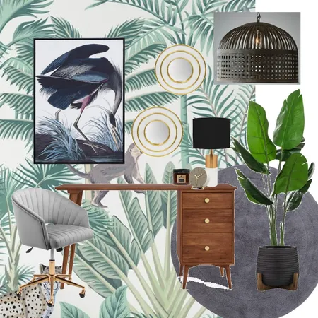 Safari Study Interior Design Mood Board by LaraFernz on Style Sourcebook