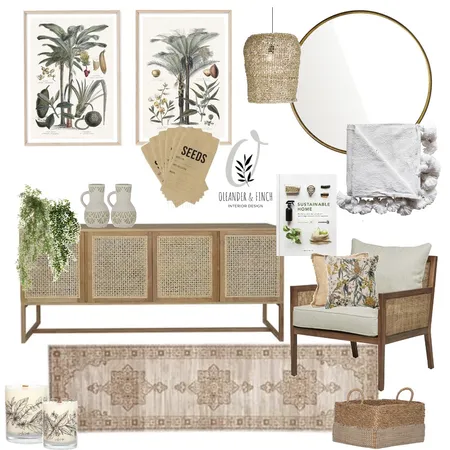 Tropicana Interior Design Mood Board by Rhiannon Lee, Oleander & Finch Interiors on Style Sourcebook