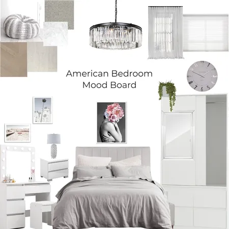 American Mood Board Interior Design Mood Board by Phillipa Sillitoe
