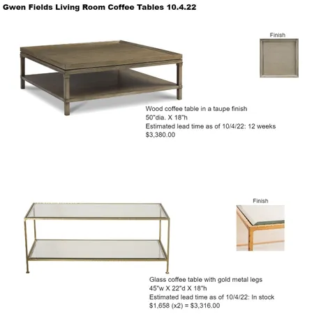 fields lr coffee tables Interior Design Mood Board by Intelligent Designs on Style Sourcebook