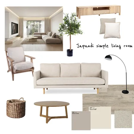 japandi style Interior Design Mood Board by kristina kubalova on Style Sourcebook