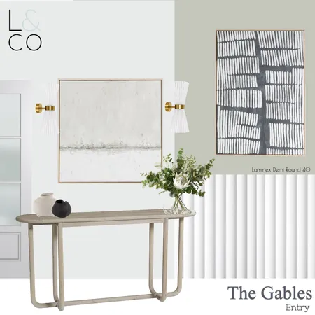 Bevnol Homes 'The Gables' Entry Interior Design Mood Board by Linden & Co Interiors on Style Sourcebook