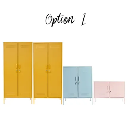 Mustard lockers option 1 Interior Design Mood Board by Jem Crestani Interior and Colour Consulting on Style Sourcebook