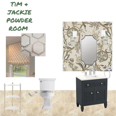 Tim and Jackie Powederoom Interior Design Mood Board by aras on Style Sourcebook