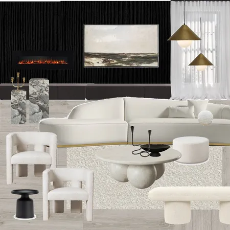 Livingroom Interior Design Mood Board by Cara.MaisonEdited on Style Sourcebook