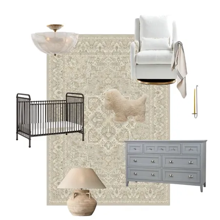 Sherpa Chair Interior Design Mood Board by Marissa's Designs on Style Sourcebook
