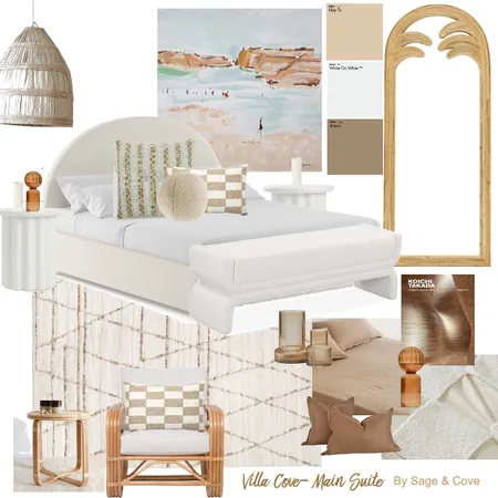 VILLA COVE - Main Suite Interior Design Mood Board by Sage & Cove Interiors on Style Sourcebook