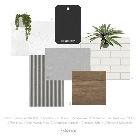 Sylvania Waters - Exterior Mood Board Interior Design Mood Board by Manali on Style Sourcebook