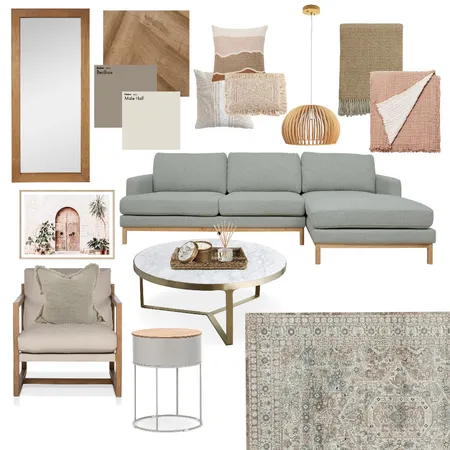 Calm Living Interior Design Mood Board by Cemre on Style Sourcebook