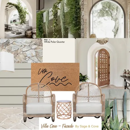 VILLA COVE - Facade Interior Design Mood Board by Sage & Cove Interiors on Style Sourcebook